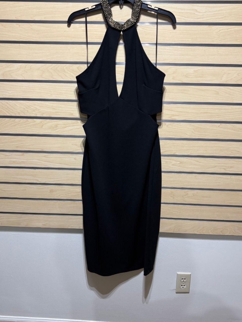 NWT Bebe black dress size L
